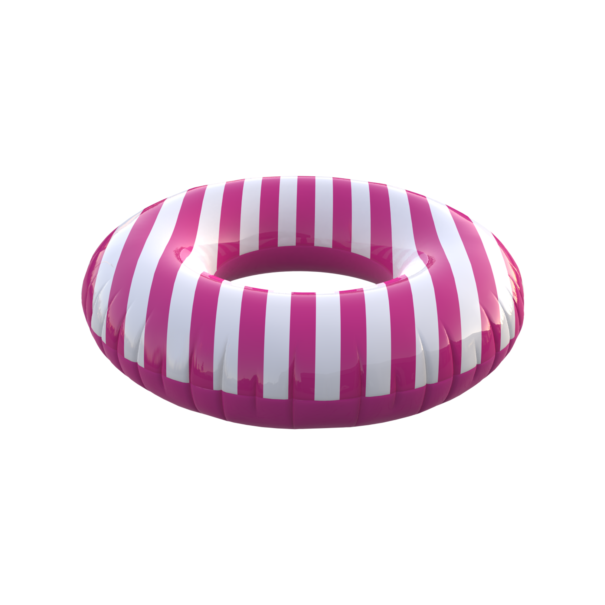 Inflatable Striped Pool Float
