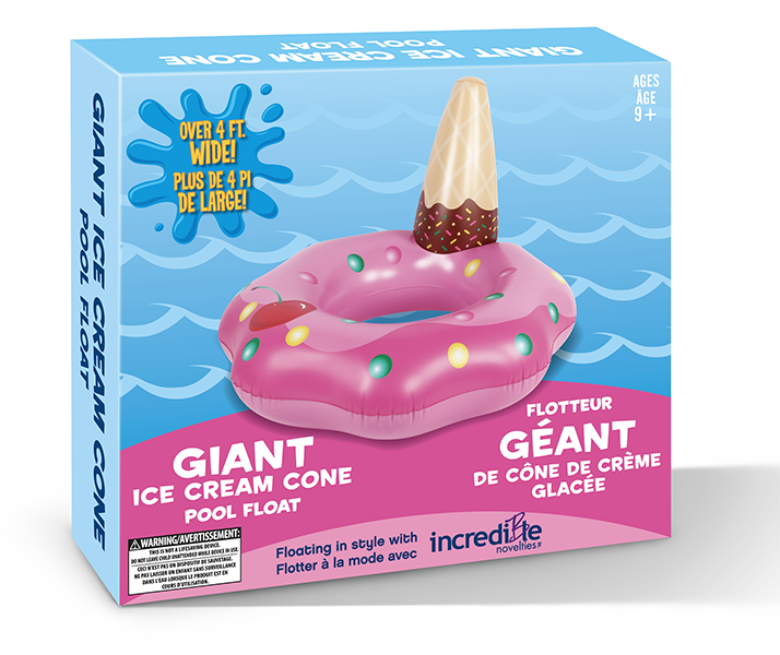 Ice Cream Cone Pool Float